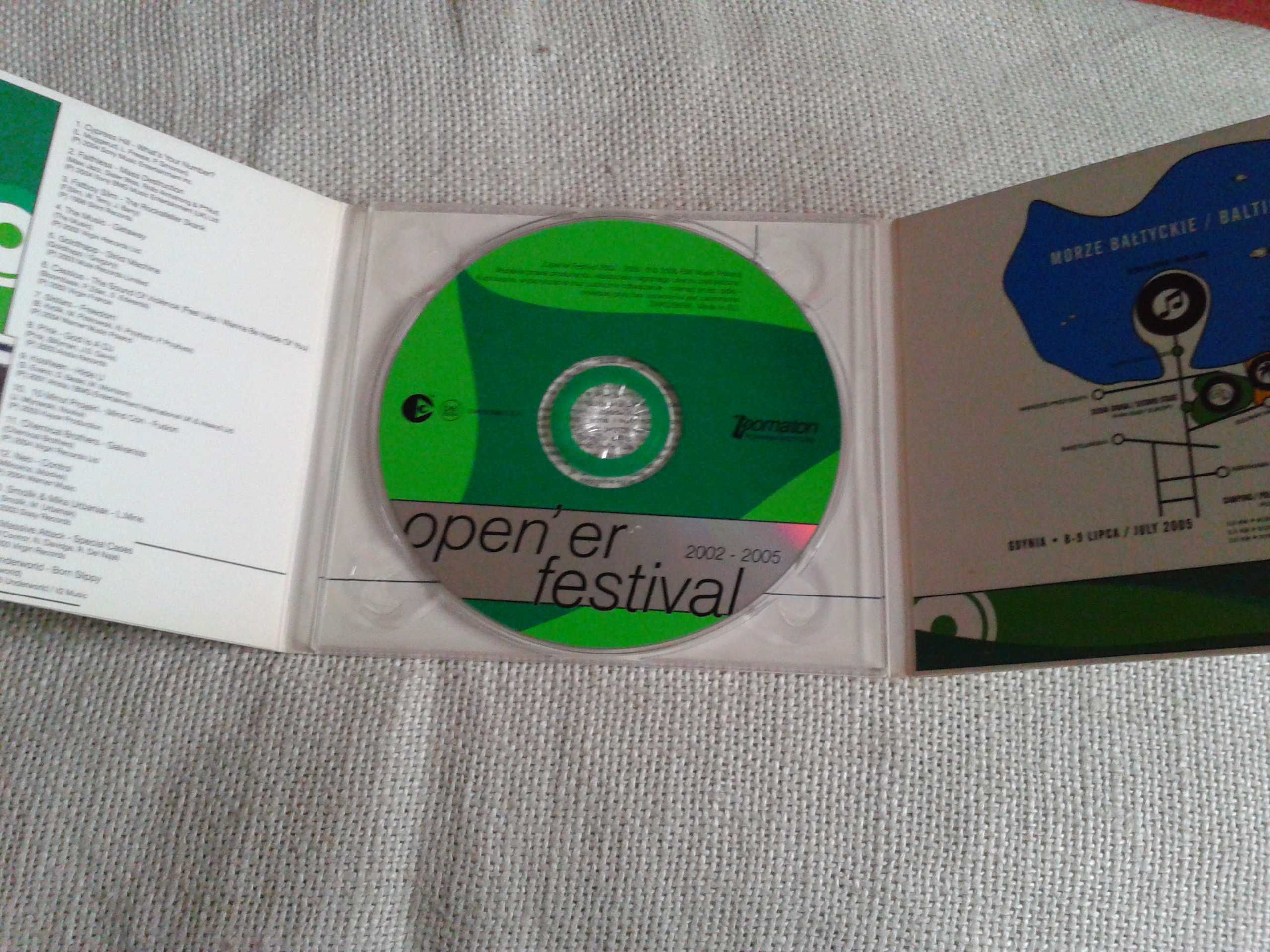 Open'er Festival 2002 - 2005  CD