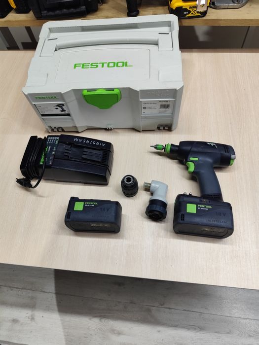 Festool T18+3 шуруповерт Фестул оригінал потужний