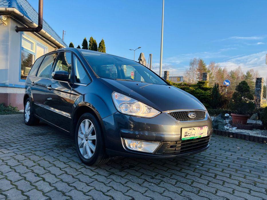Ford Galaxy Ghia*7-Osobowy*Panorama Dach*Skóra*Grzane Fotele*Rolety*Navi*Tempomat