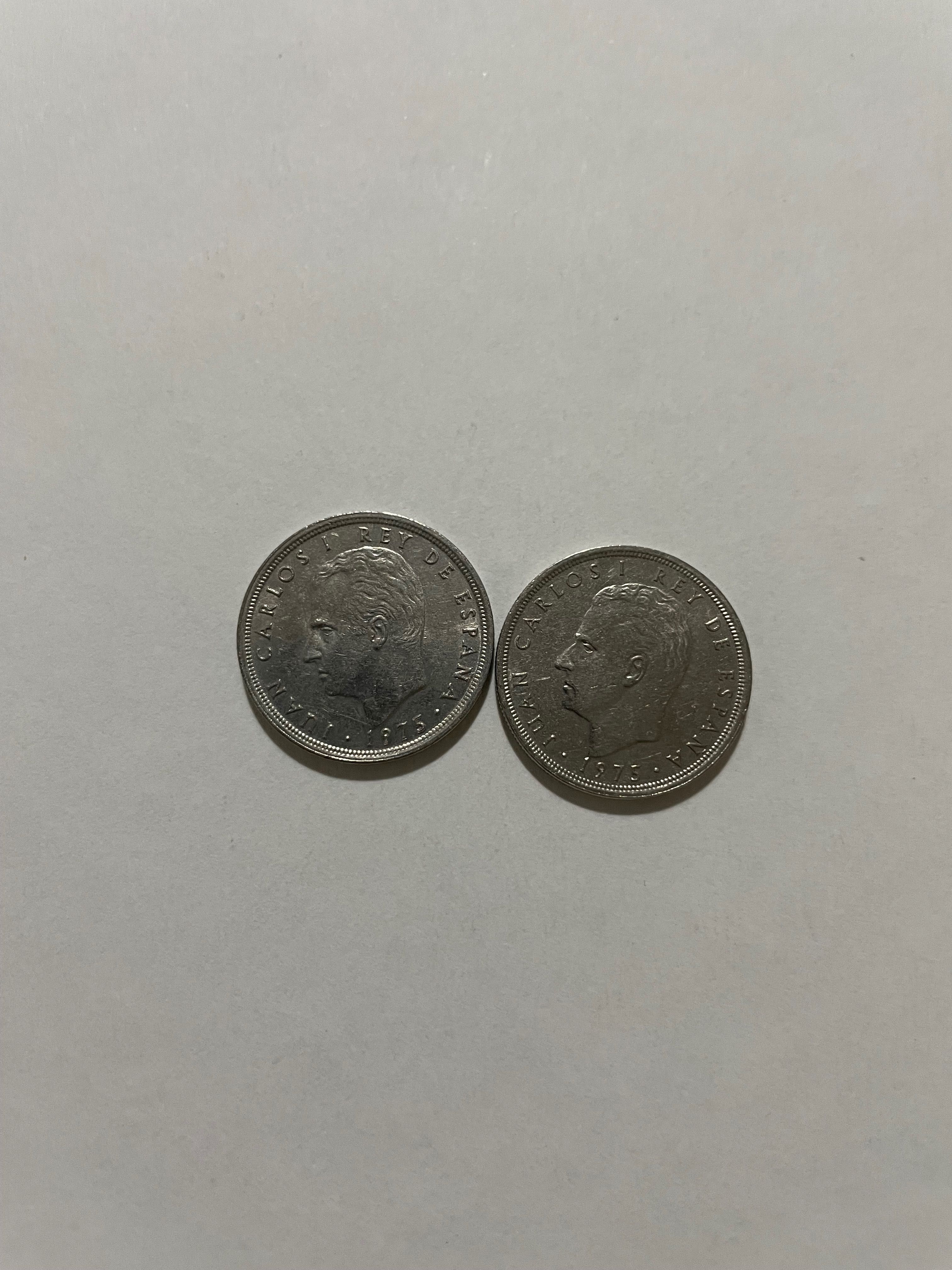 2 Moeda 5 pesetas 1975