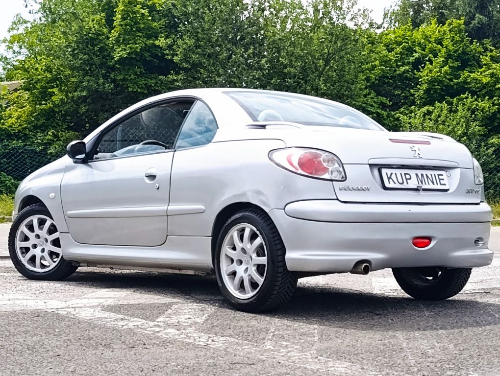 Peugeot 206 CC 1.6B // Automat // Niski Przebieg // Super Stan // Zami