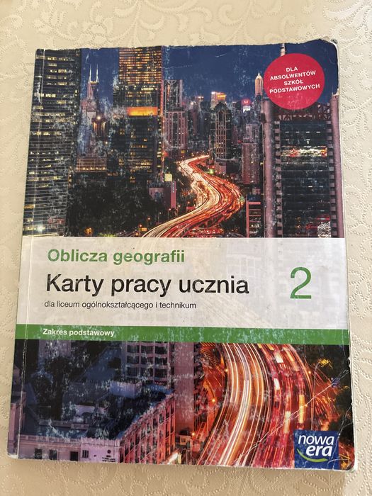 Oblicza geografii 2 karty pracy ucznia