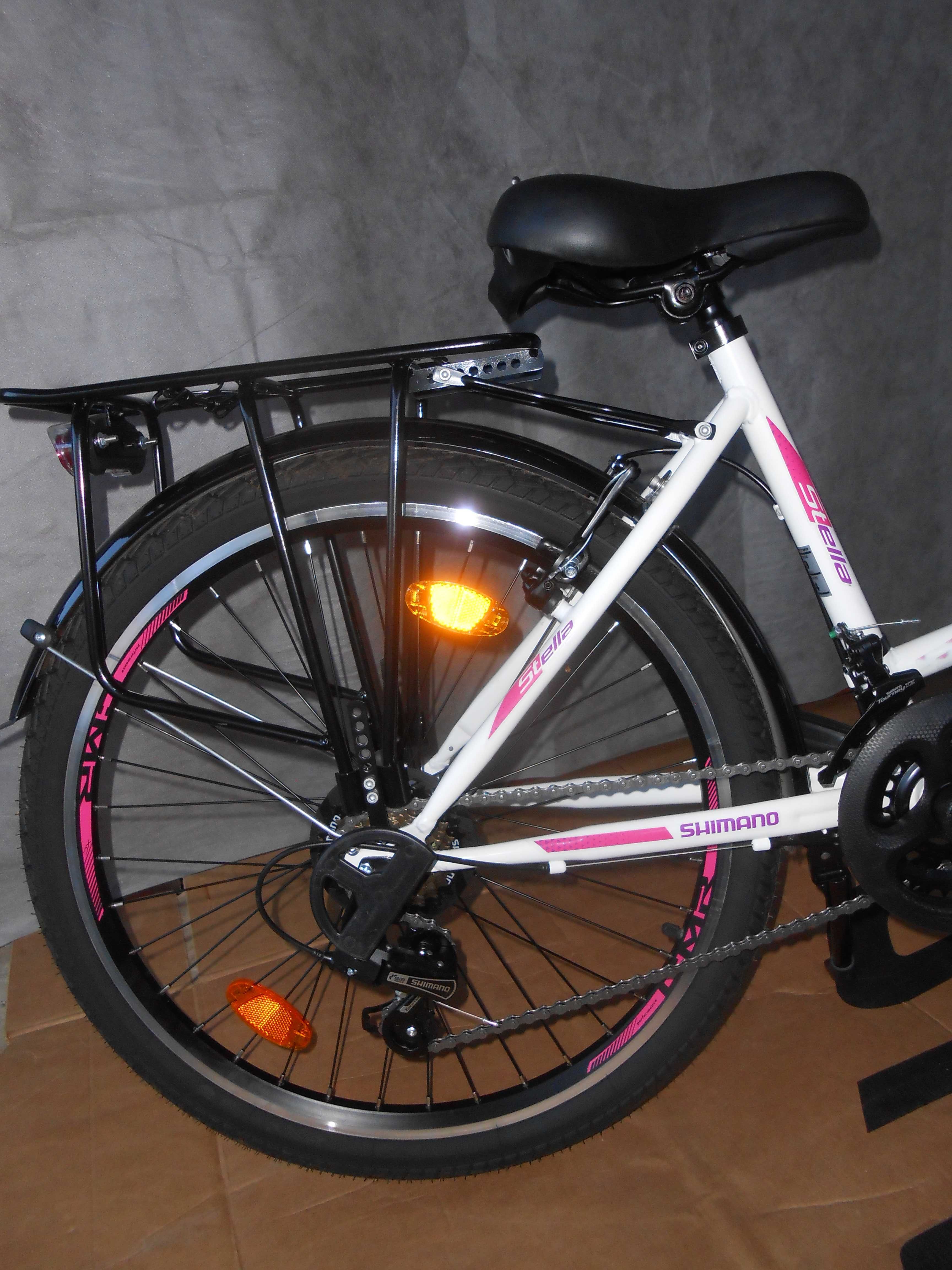 Rower 24" damka miejski.