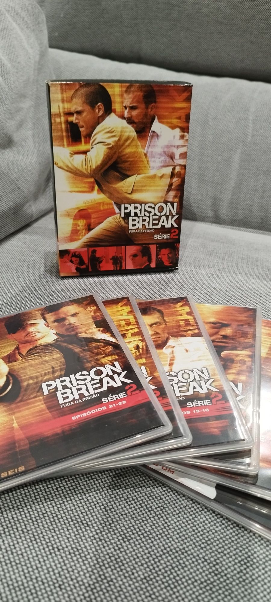 Coleção DVD Prison Break 1 2 3 4 cpmpletos