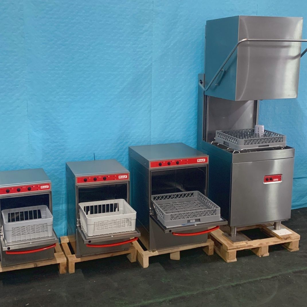 Máquina de lavar copos e Máquinas de lavar louça industriais
