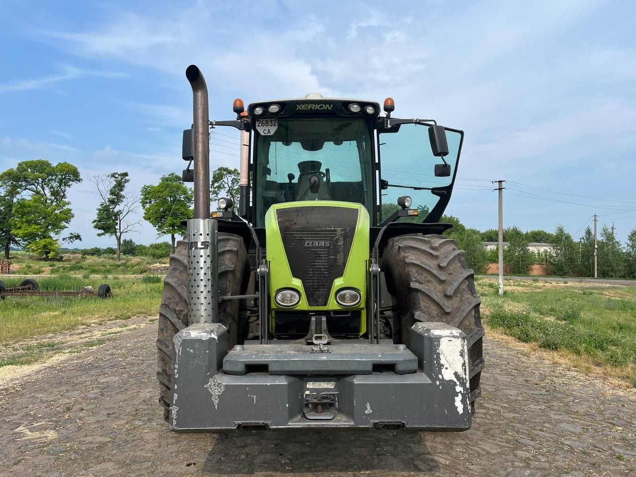 Трактор Claas Xerion 2012