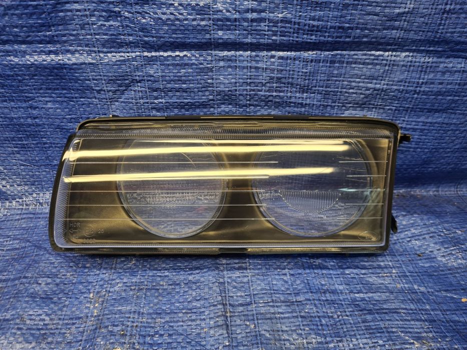 KLOSZ szyba lampy reflektora lewy przód BMW E36 oryginał NOWY | OEM |