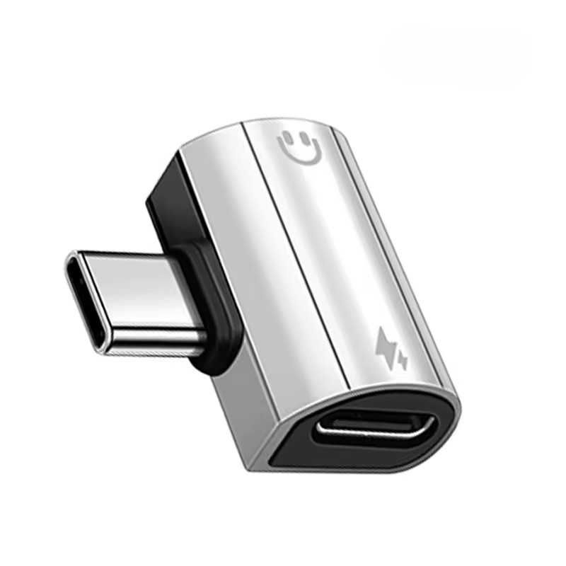 Адаптер type c на 3.5 audio jack aux 30w тайп с аудіо джек конвертер