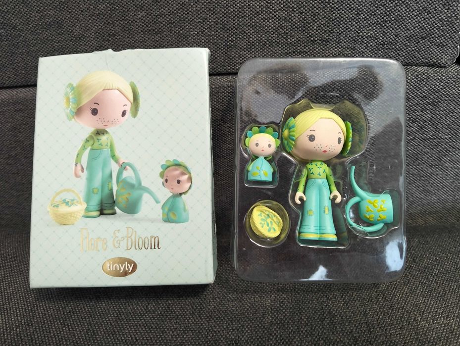 Колекційна Лялечка Djeco Tinyly Флора та Квіточка Flore&Bloom.