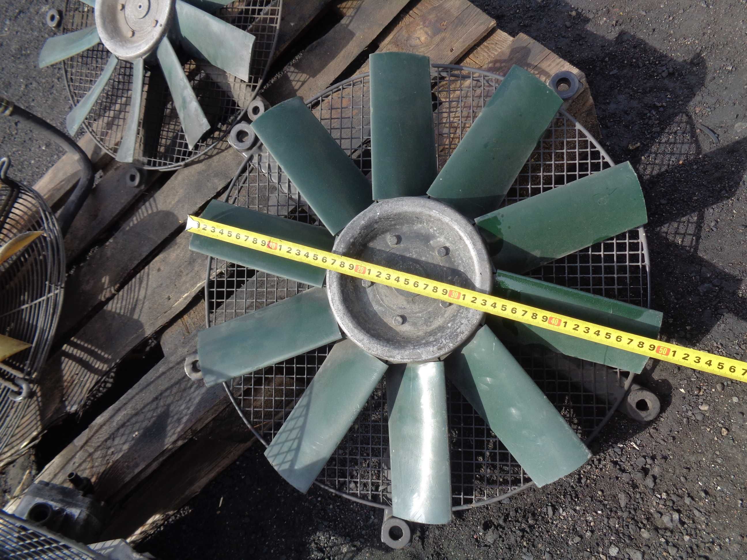 Wentylator z silnikiem , napędem hydraulicznym