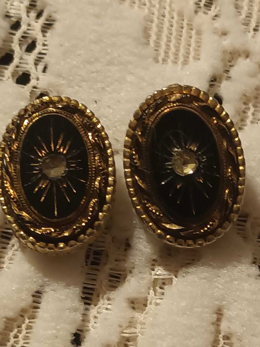 stare viktorjanskie klipsy