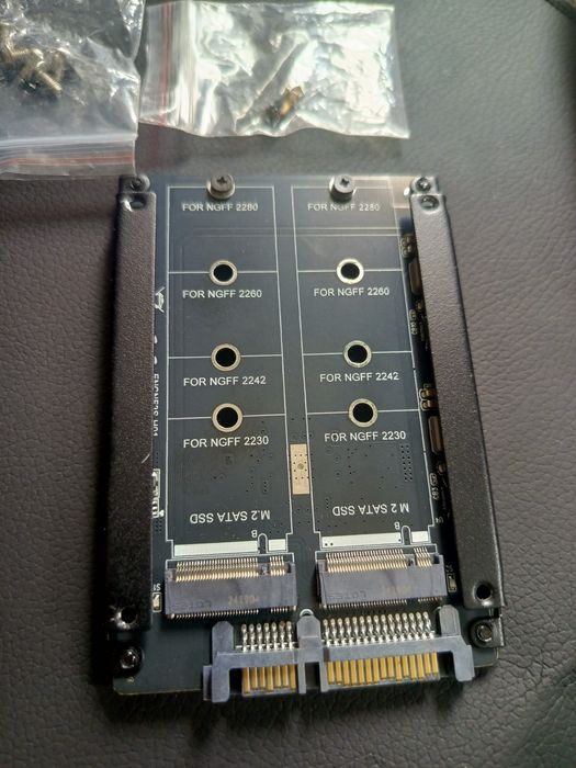 Плата SSD M2-SATA 2242, 2260, 2280