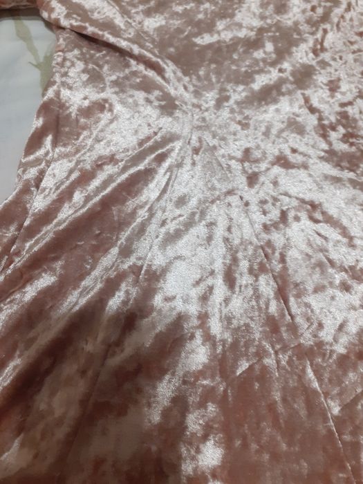 Платье на девочку 7- 8  лет. Велюровое