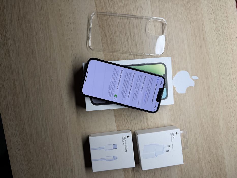 iPhone 14 128gb czarny bateria 100% komplet