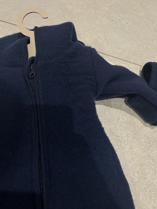Kombinezon merino 56/62 granatowy 2 gatunek