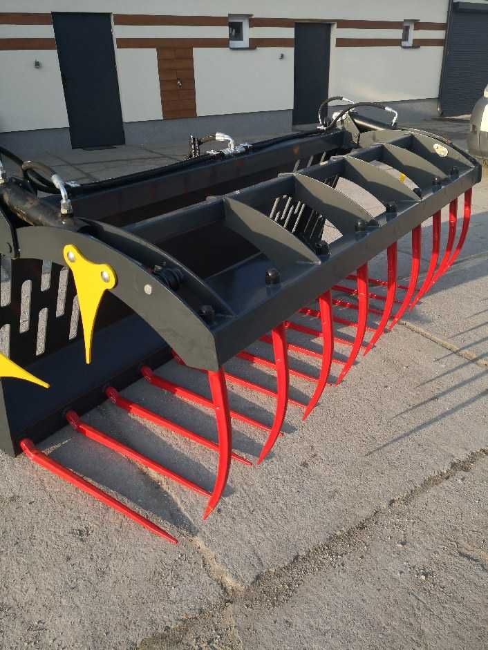 Zamiatarka 180 cm mocowanie Eurotrac Mustang Zeppelin Kramer Claas