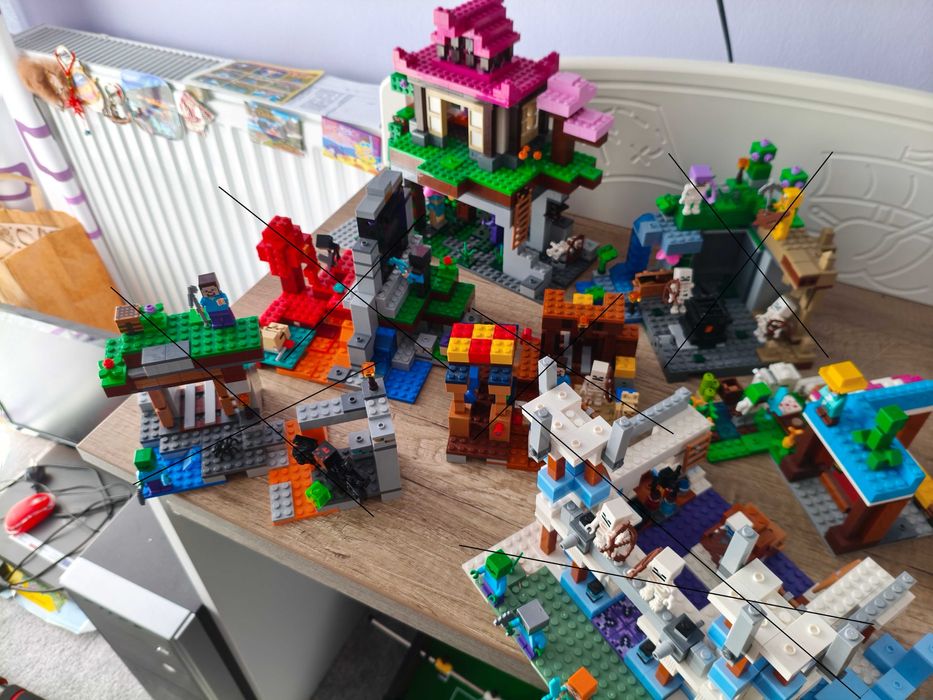 Lego Minecraft -zestawy z instrukcjami