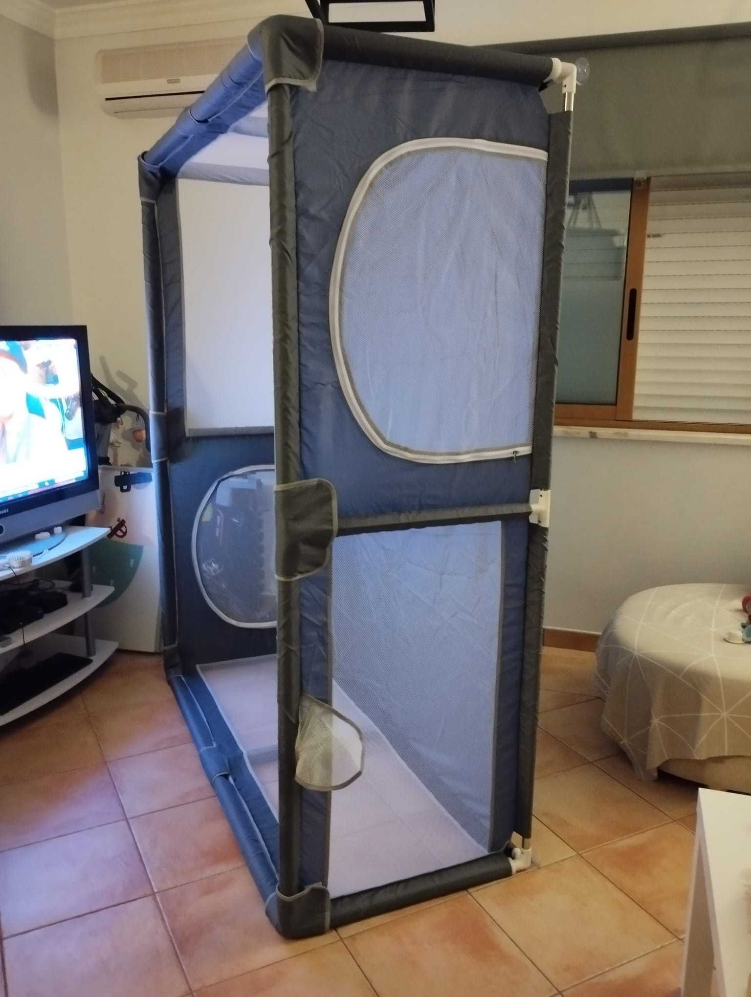 Parque Infantil mcbaby (Cinzento escuro - 150x180 cm - 2 Portas)