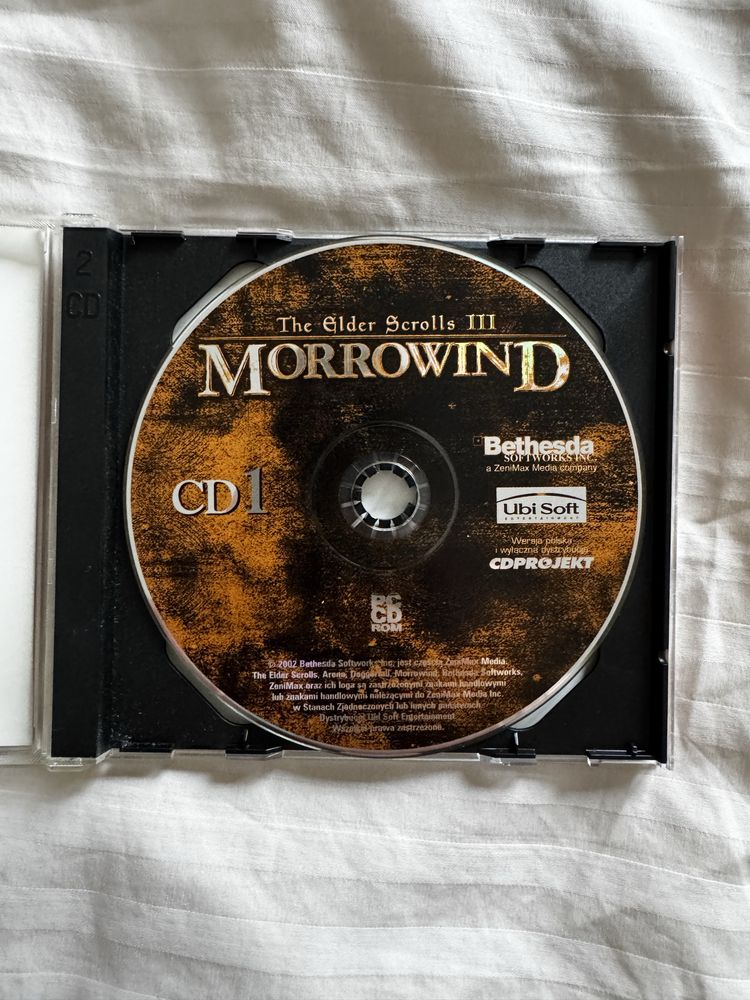 The Elder Scrolls III Morrowind - wersja bigbox z dnia premiery