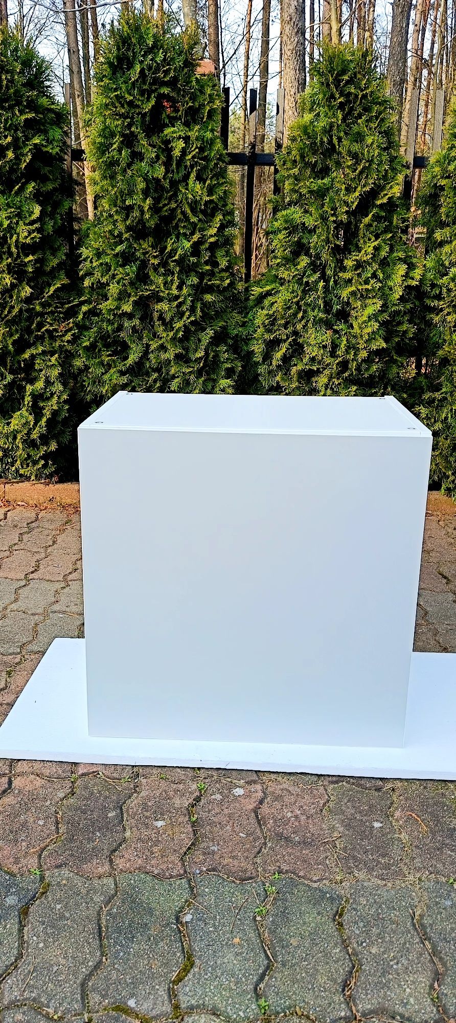 Szafki kuchenna IKEA jasny siwy front