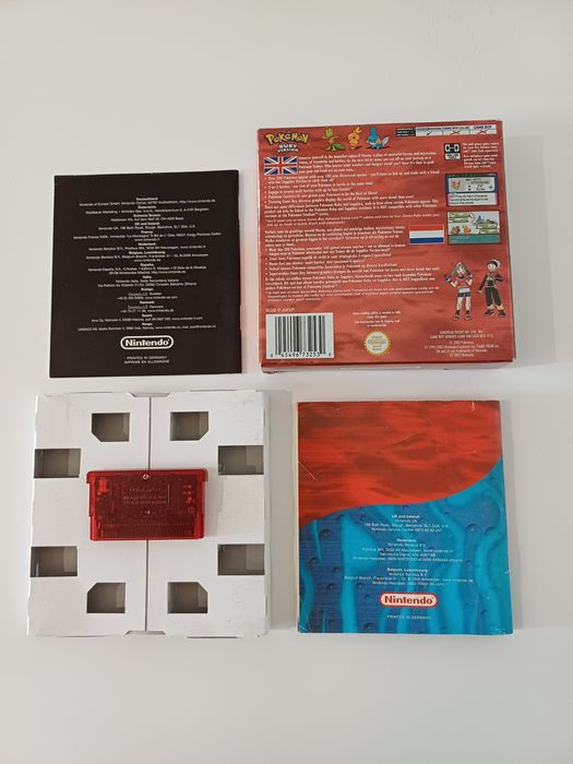 Pokemon Ruby Nintendo Gameboy Advance oryginalna angielska