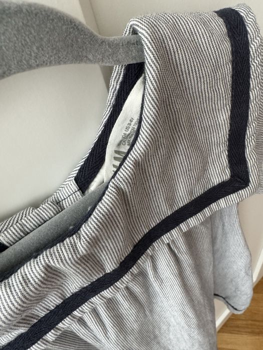 Zestaw h&m w rozm. 104: sukienka, sweterek i kapelusz