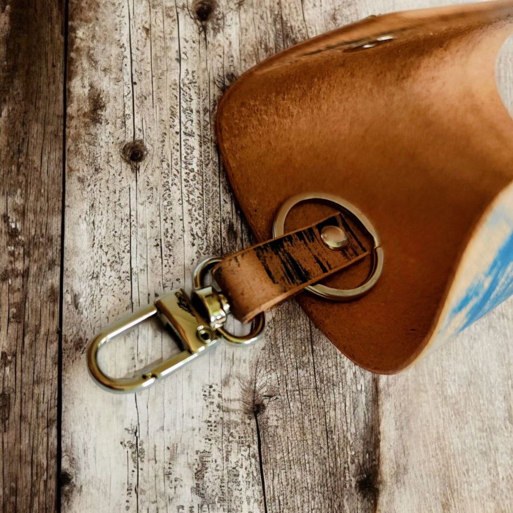 Skórzane etui na klucze HANDMADE