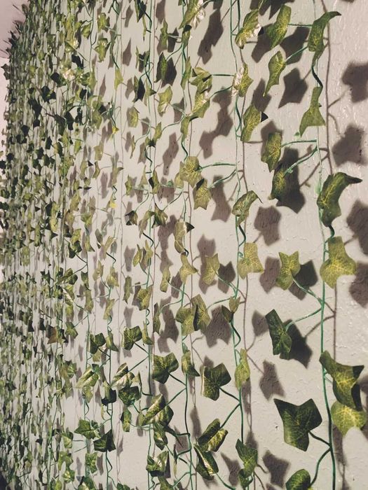 Sztuczny bluszcz 50 m na ścianę balkon taras dekoracja 50 metrów