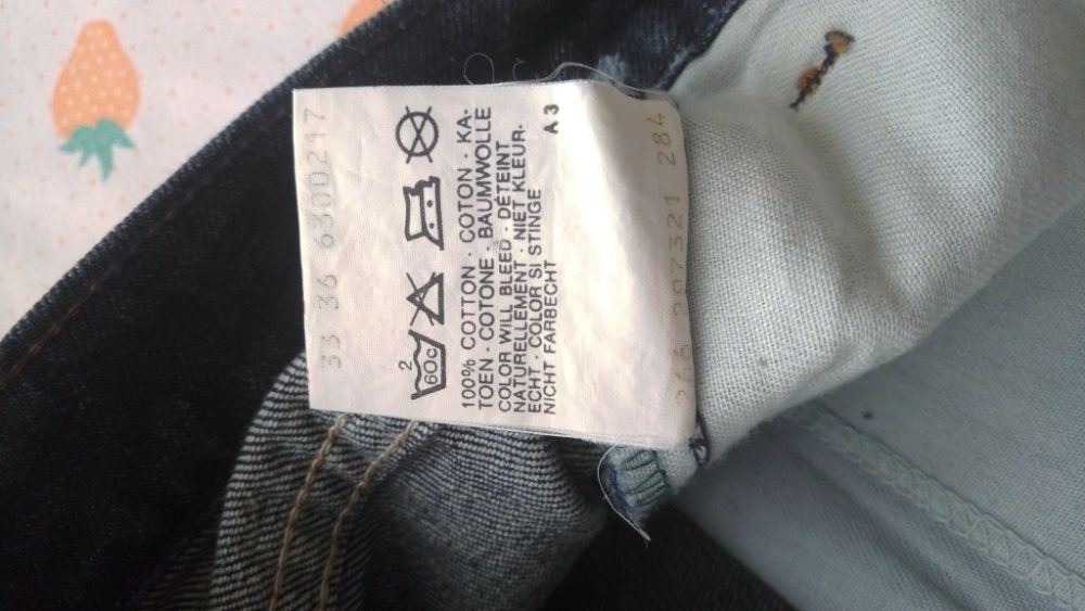 Старинные джинсы Levi's 630 (Левис) Новые,с бирками Бельгия 80х 48р