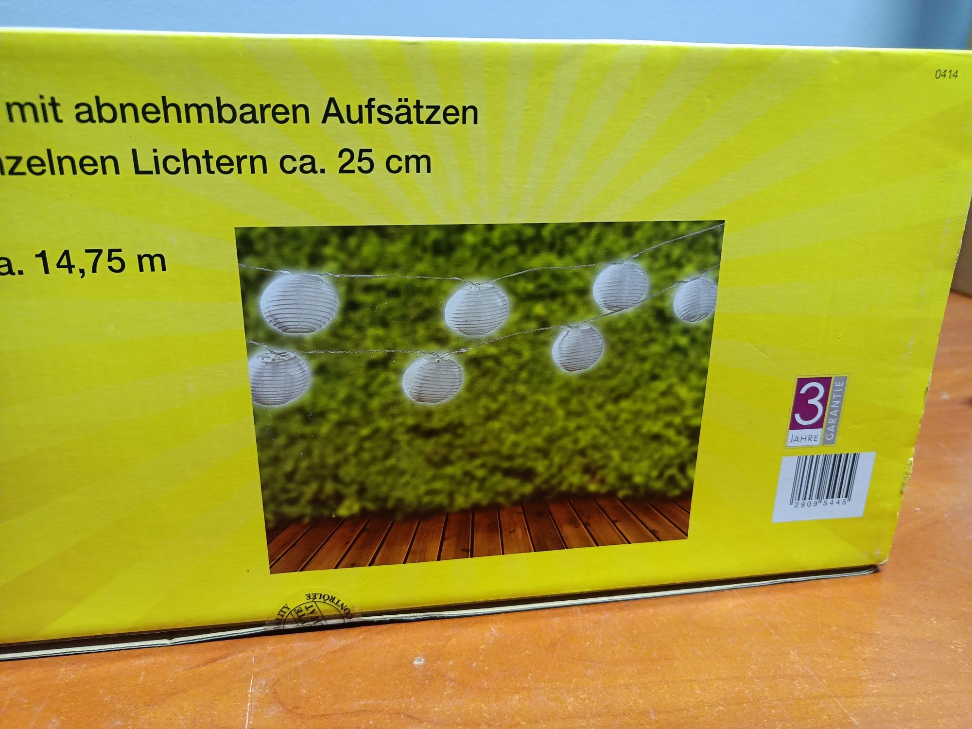 Girlanda LED łańcuch świetlny białe kule