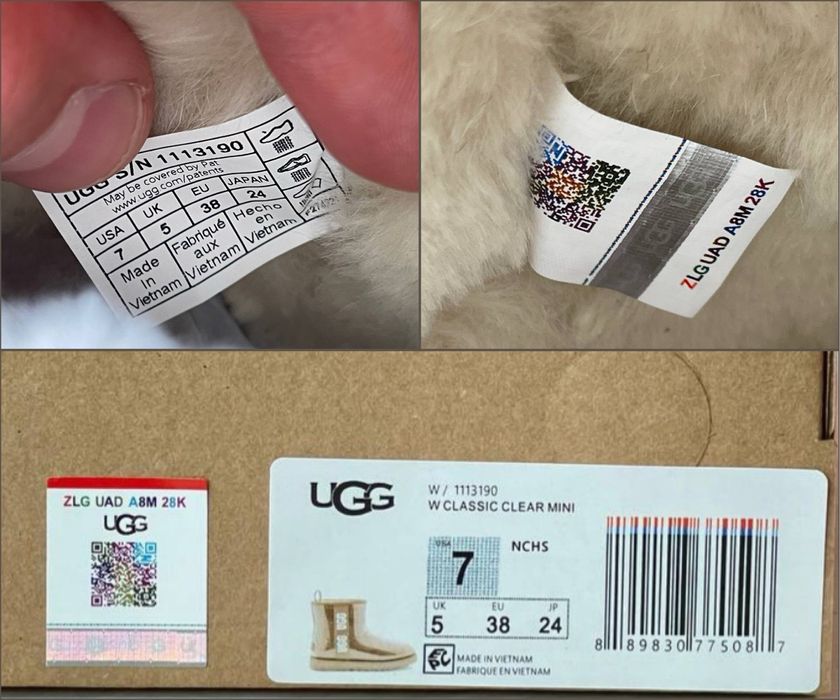 Зимние Avstralia UGG Classic Mini Clear (NEW IN BOX)