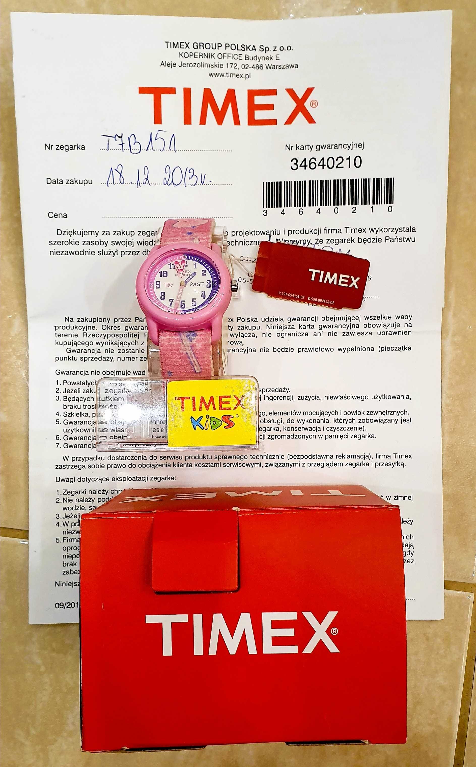 Zegarek Timex Kids T7B151