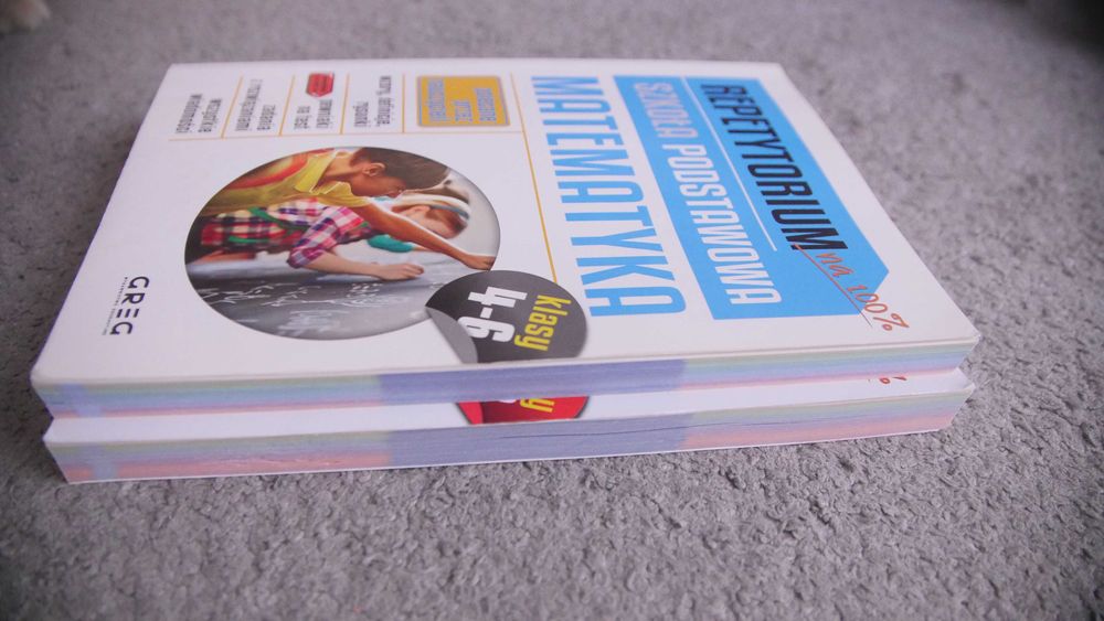 Repetytorium Matematyka - klasa 4-6 / klasa 7-8 + Sprawdziany