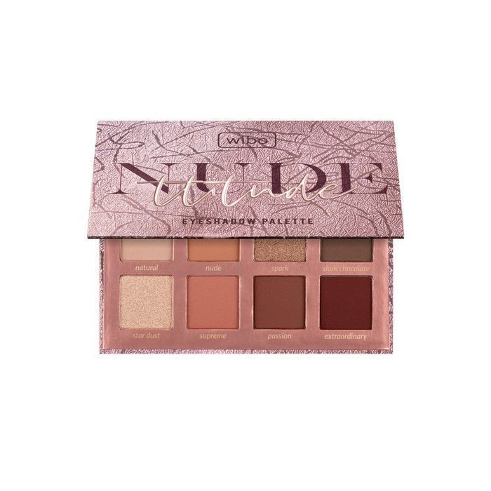 Wibo Nude Ttitude Eyeshadow Palette Paleta 12 Cieni Do Powiek 9G (P1)