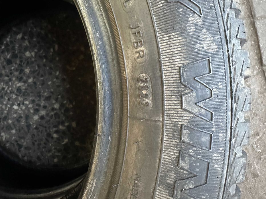 185/65r14 kelly opony zimowe 2 szt 2022r bieznik 7mm jak nowe !