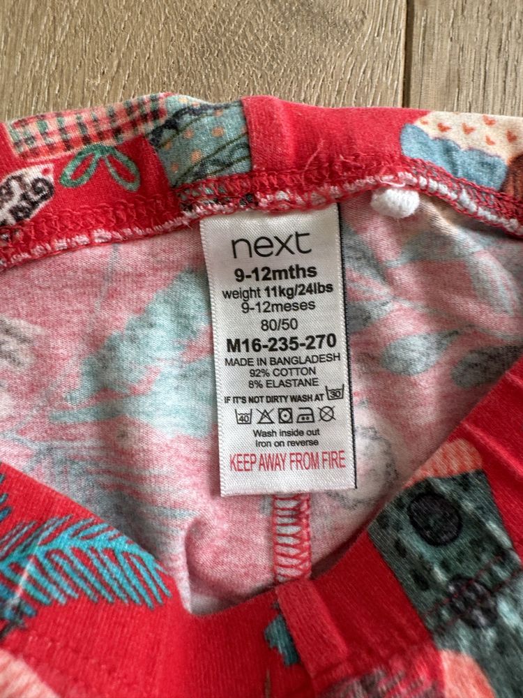 Legginsy swiateczne Next 80