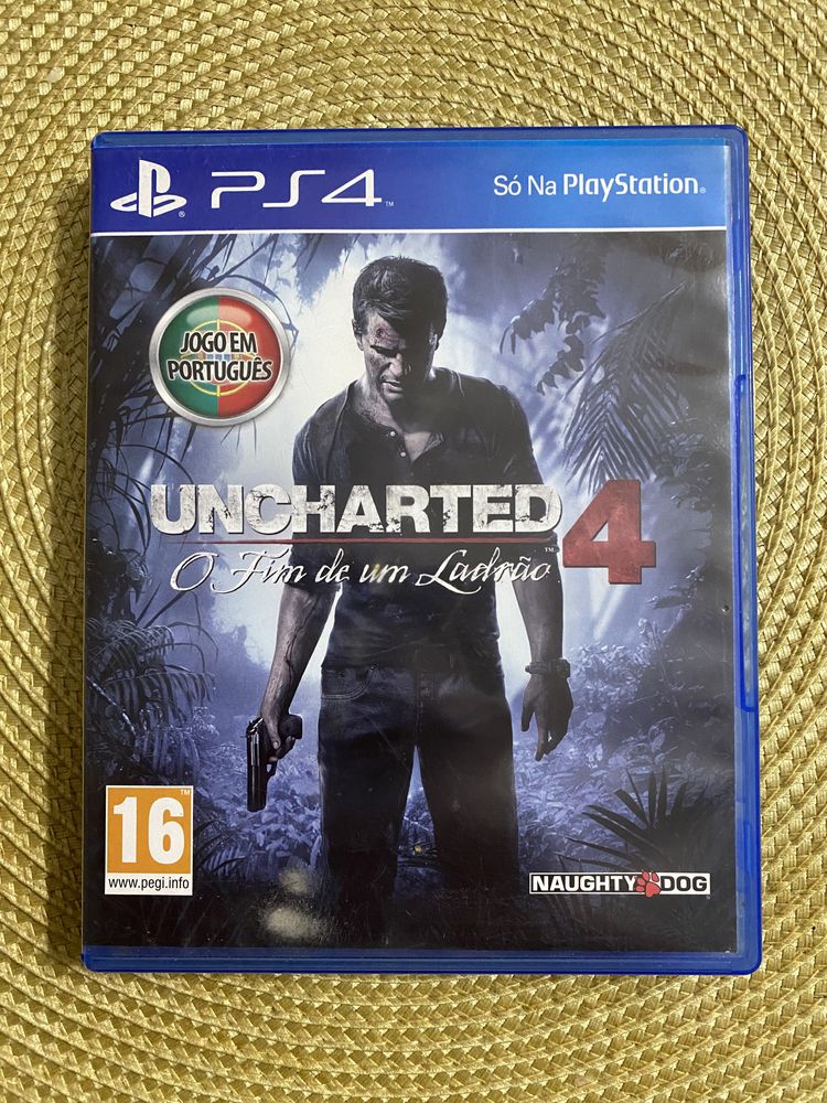 Uncharted 4 PS4 “EM PORTUGUES”