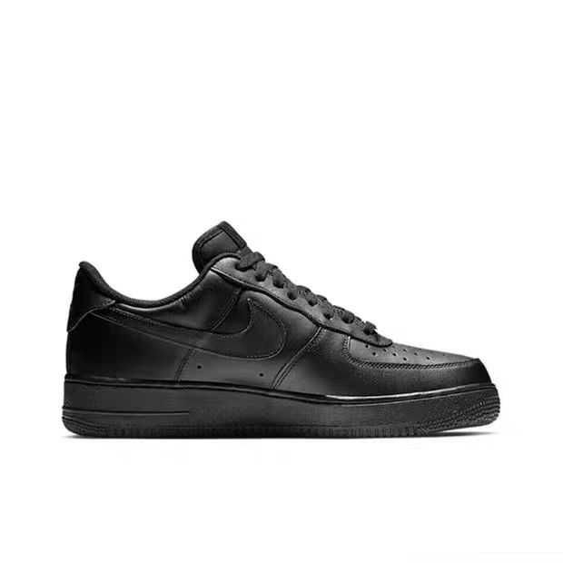 Czarne sneakersy AirForceOne r.44