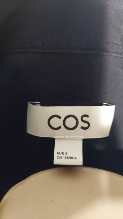 Cos чорна  рубашка сукня