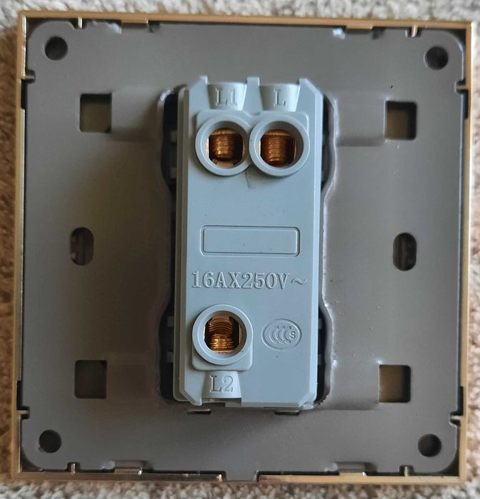 Włączniki Światła Okrągłe Złote NOWE Cena z Wysyłką: 19,55 zł