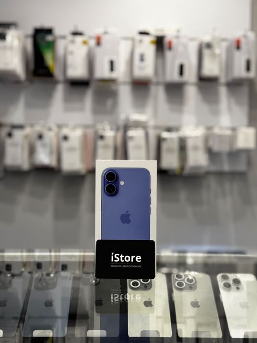 NOWY iPhone 16 • 128 GB • Ultramarine • Teal • White • Black • Pink •