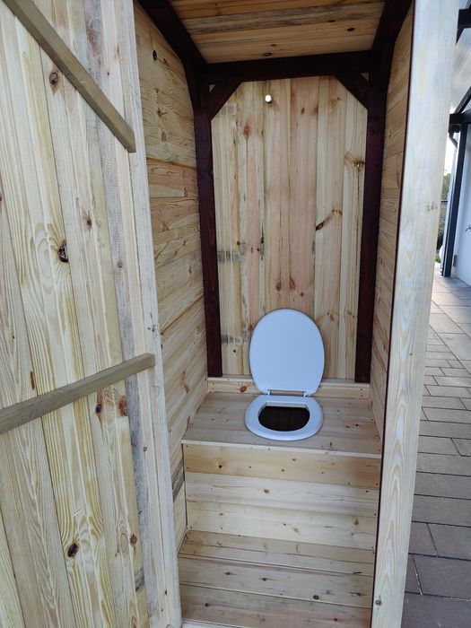 Wc, toaleta, kibel na działke budowe
