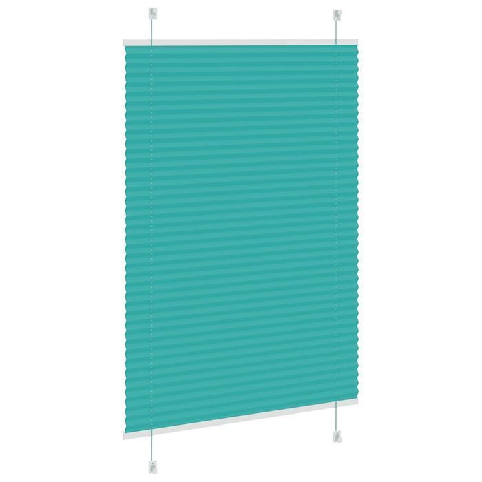 Roleta plisowana Zielony Benzyna 85x150 cm Szerokość tkaniny