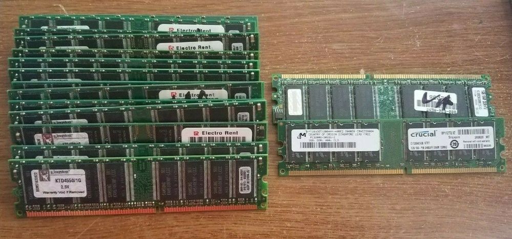 1gb DDR1 3200/400 _ есть много