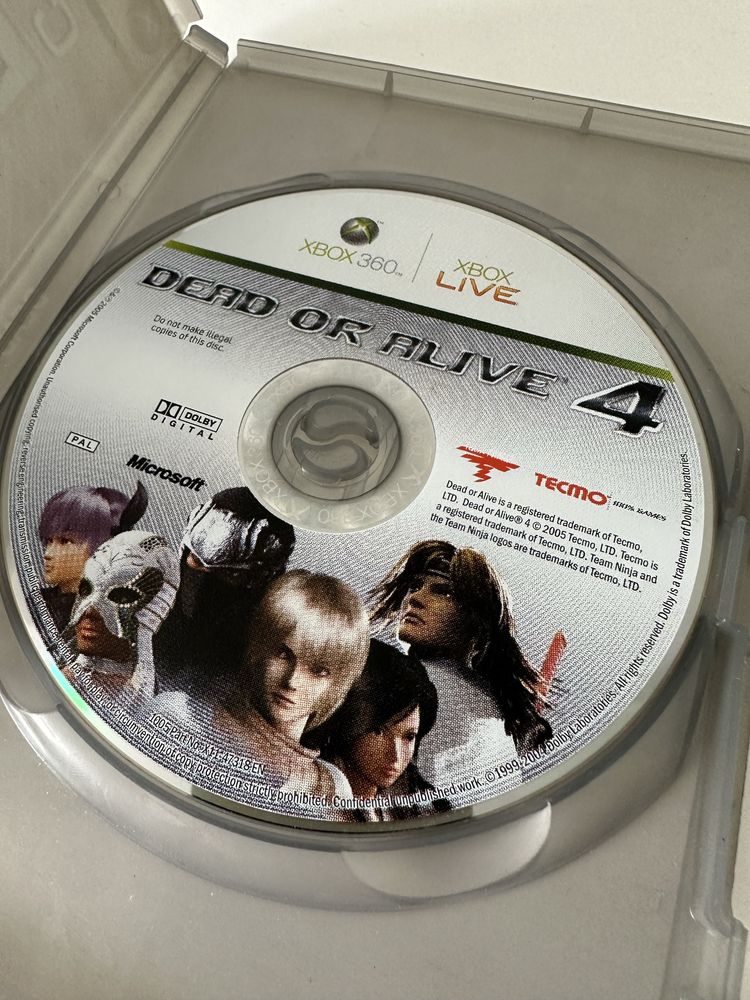 Gra Dead Or Alive IV 4 Xbox 360 Xbox One Tanio!