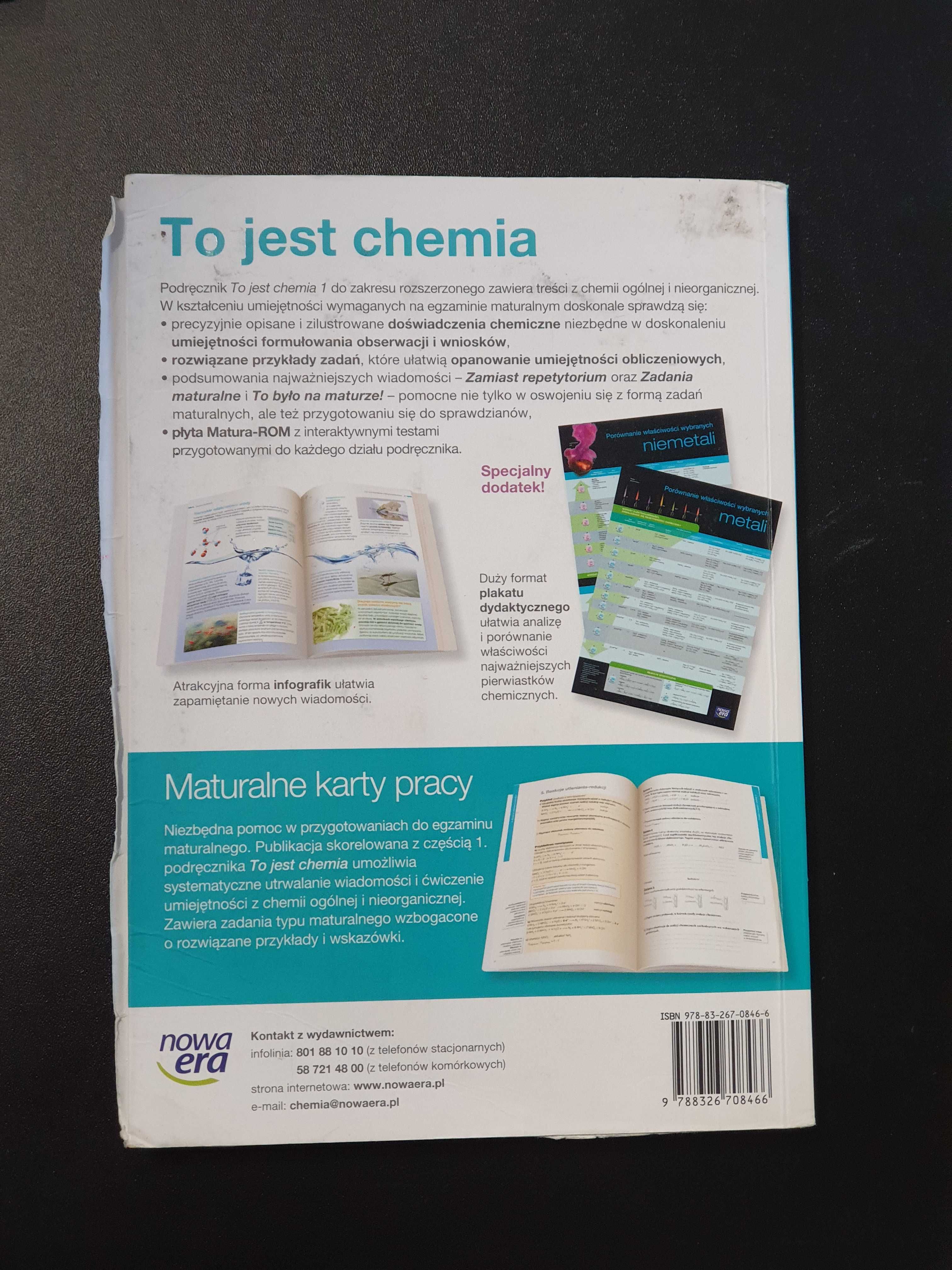 To jest Chemia 1. Podręcznik. Zakres Rozszerzony. Wydanie 2012.
