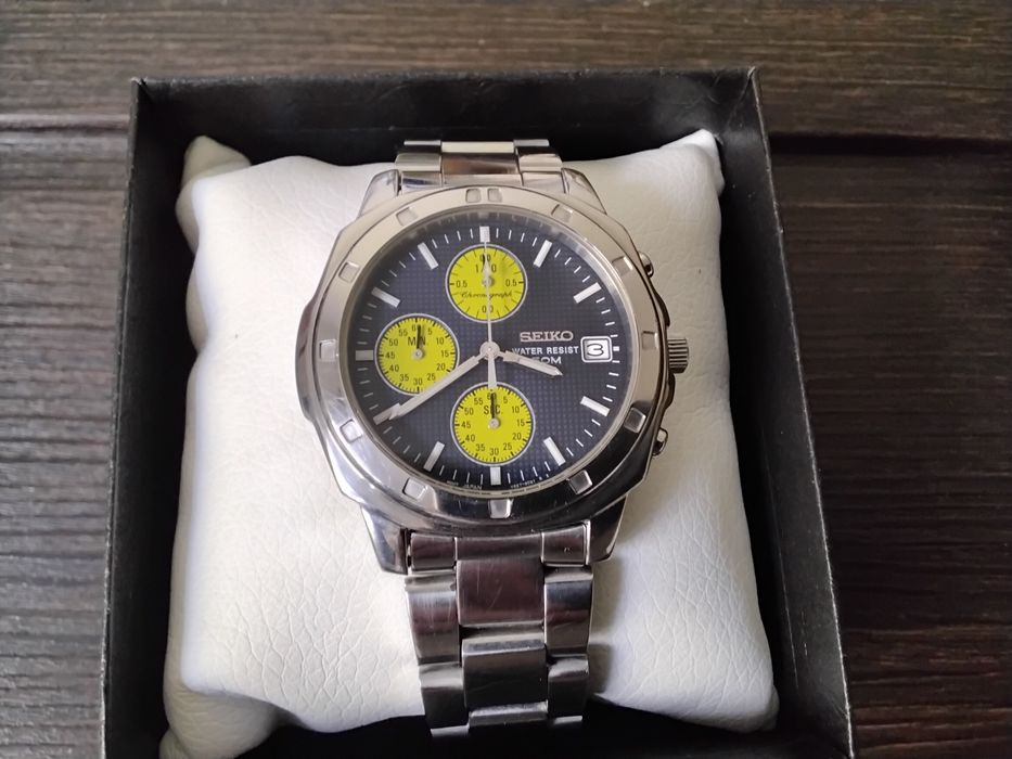 Японские часы, годинник- хронограф Seiko