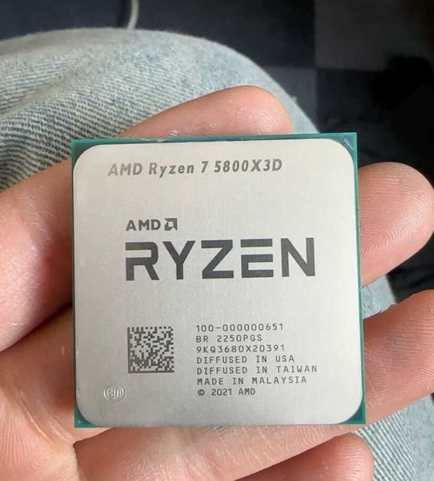 Ryzen 7 5800X3D — стабільний, тести дам,