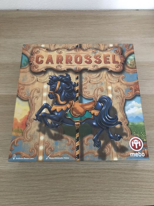 Jogo de tabuleiro - carossel, da Mebo