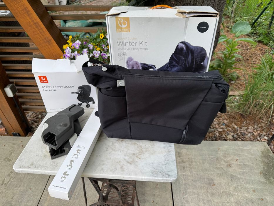 Wózek 3w1 Stokke Xplory V6 + wiele dodatków Stokke